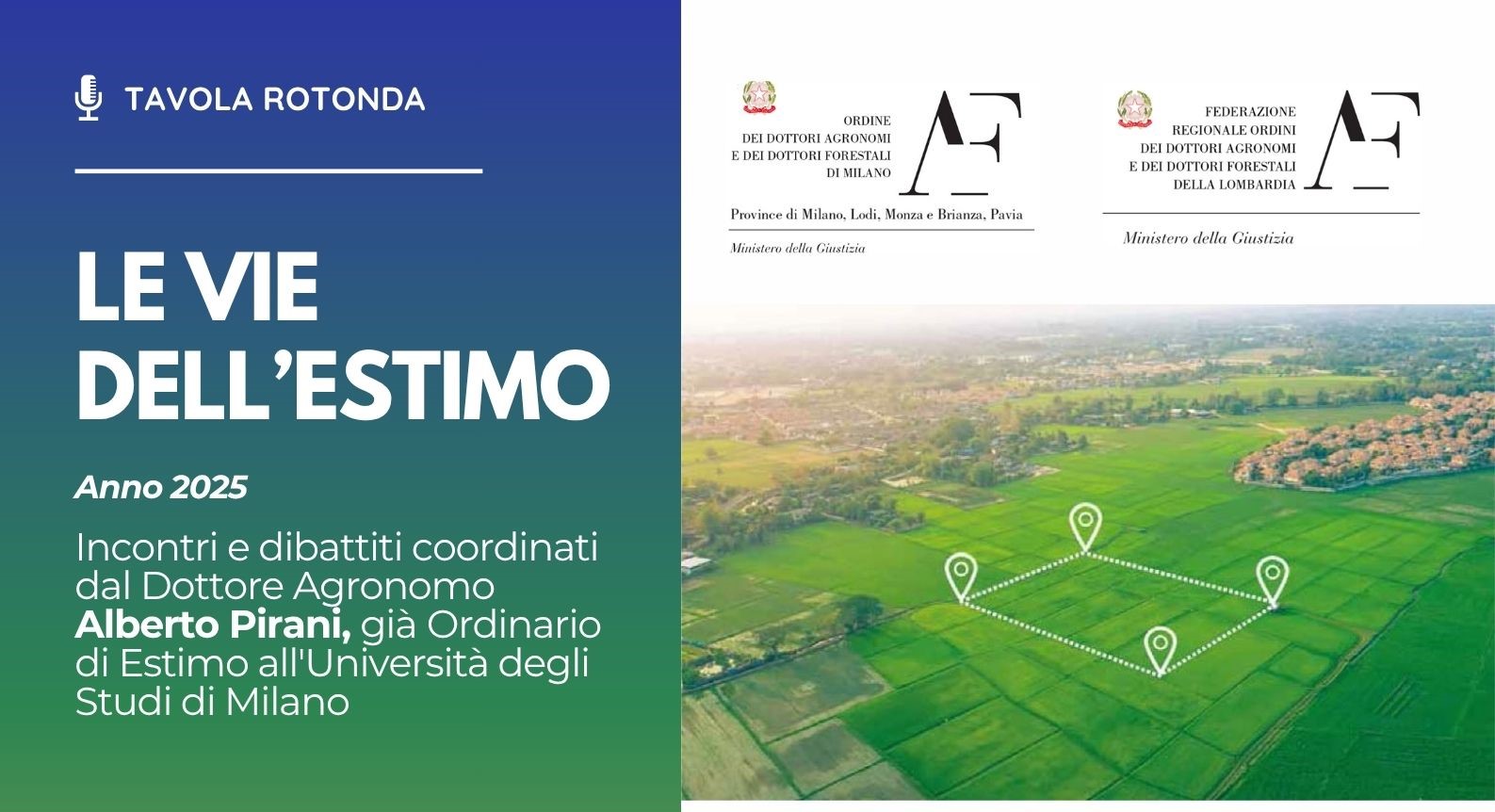 LE VIE DELL’ESTIMO: prossimo incontro il 04/12/25. Focus sull’Estimo Forestale