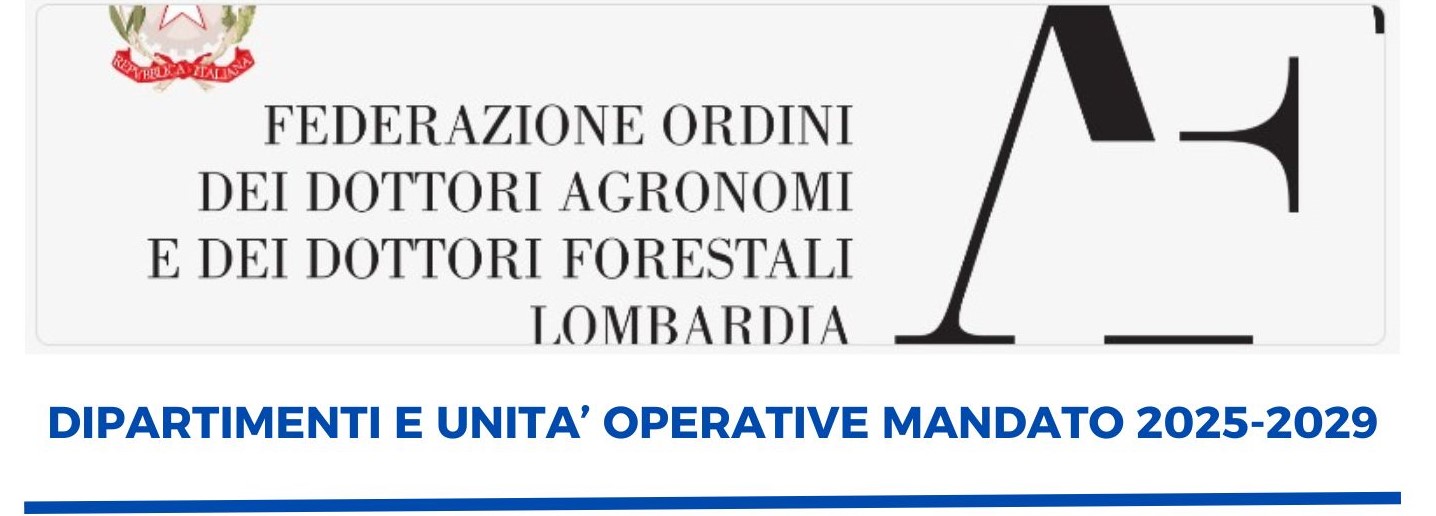 RICHIESTA DISPONIBILITA’ ISCRITTI PER COSTITUZIONE DIPARTIMENTI ED UNITA’ OPERATIVE PER IL MANDATO 2025-2029 